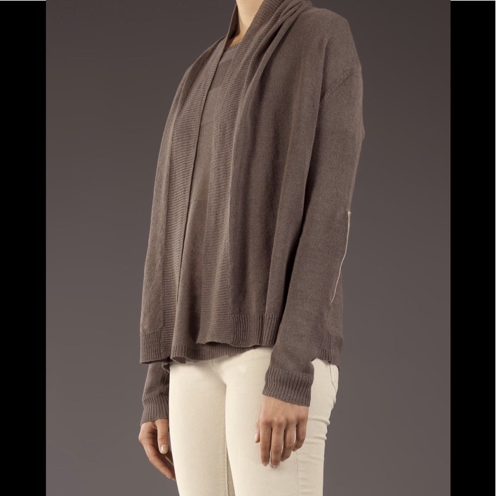 Brochu Walker elbow pad cardigan size medium